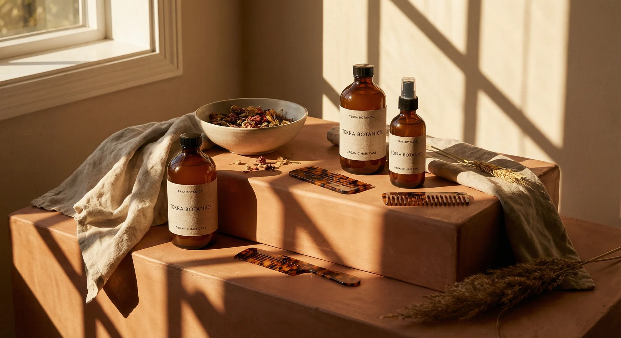 Organic warm tones of Sienna Hair Salon